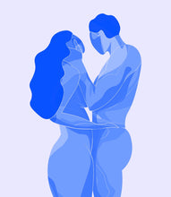 Load image into Gallery viewer, Ellis Muddle Blue Couple