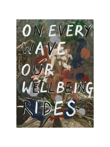 Adam Bridgland - 'On Every Wave Our Wellbeing Rides' -Original
