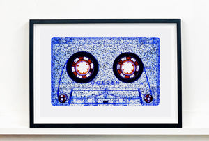 Heidler & Heeps - Tape Collection ‘All That Glitters is Not Golden- BLUE’ Small Black Frame