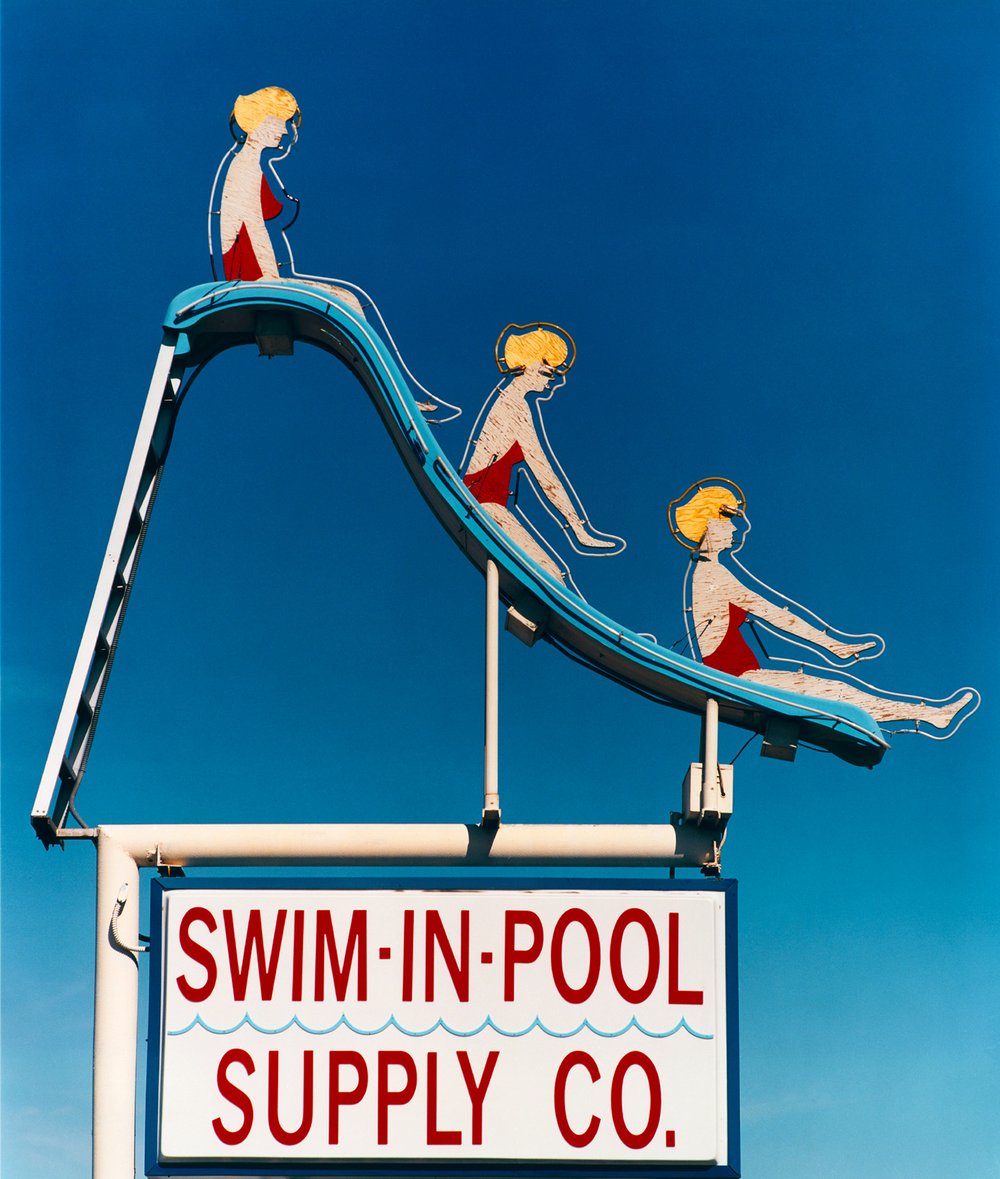 Richard Heeps - Swim in pool supply co. 77 x 67cm