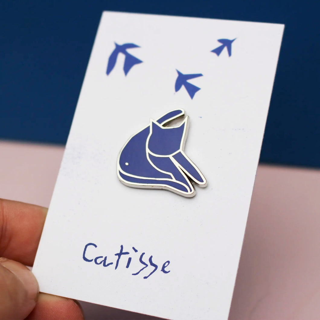 Catisse Cat Artist Pin - Niaski