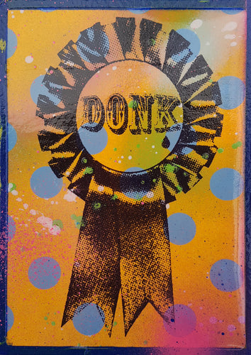 DONK Original Postcard: Rosette