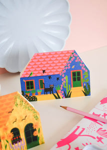 Frida Catlo’s Blue House Cut-out Card - Niaski