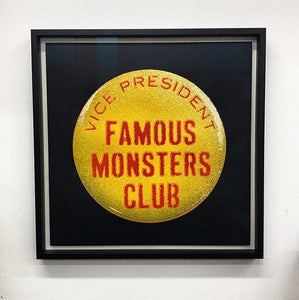 Lee Eelus - Famous Monsters Club - Hand Painted Edition Framed