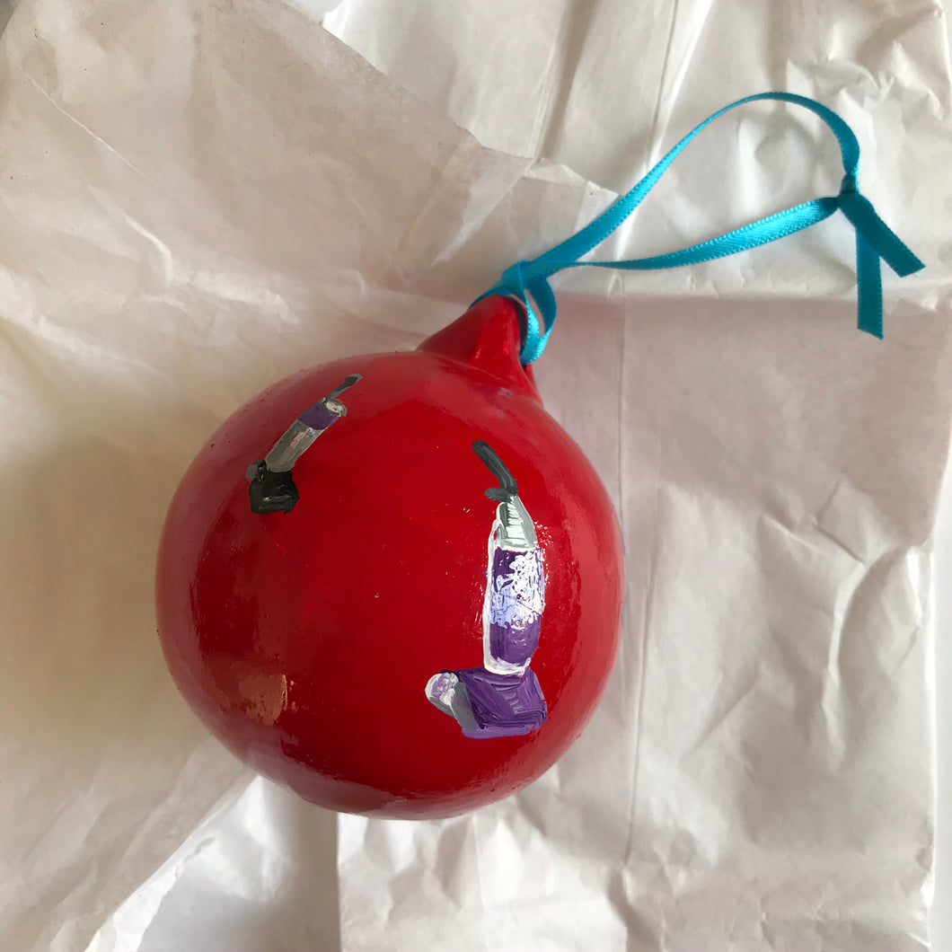 Tinsel Edwards Ceramic bauble