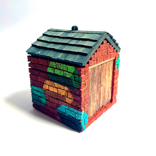 Paul Monsters Urban Ego War 2 bauble (brick)