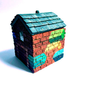 Paul Monsters Urban Ego War 2 bauble (brick)