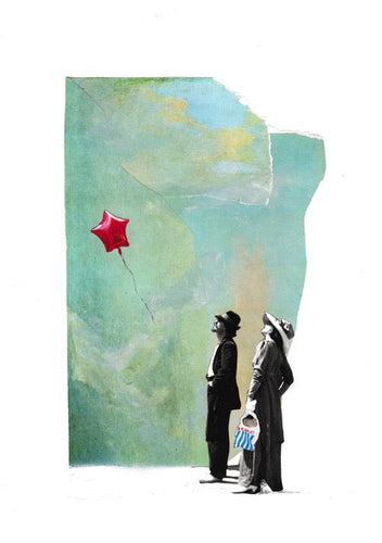 Liz Pounsett - Takes Two To Tesco Unframed A4