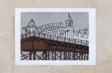 Load image into Gallery viewer, Jo Peel Brighton Print - Silver edition