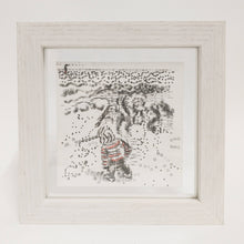 Load image into Gallery viewer, Keira Rathbone - Original Typic 8x8cm - Rosa Rockpool (Undercliff Walk) - original framed