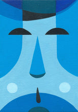 Load image into Gallery viewer, URTO Original Postcard: Sea Mask 2