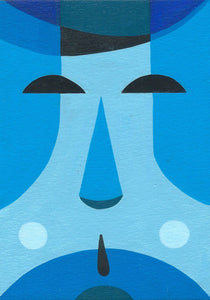 URTO Original Postcard: Sea Mask 2