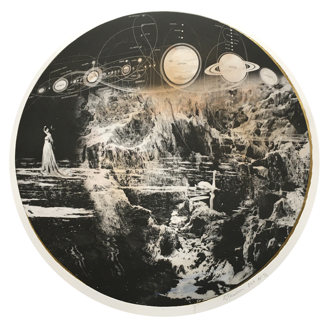 Rosie Emerson - Mare Tranquillitatis - Framed