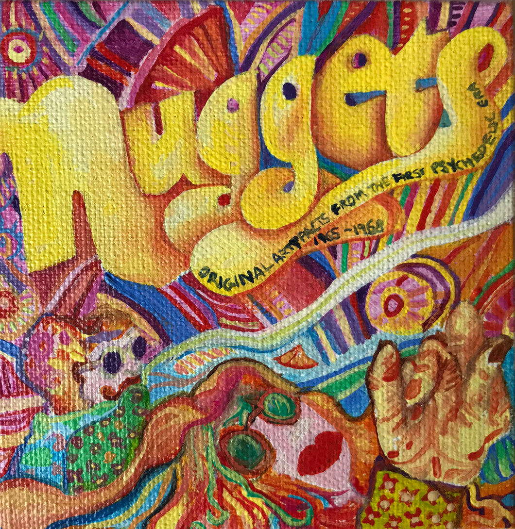 Tinsel Edwards- Nuggets -10x10cm original