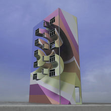 Load image into Gallery viewer, Peeta - Tower block in Pink