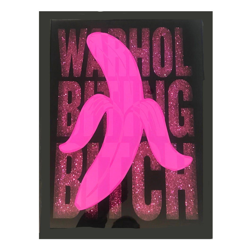 Shuby- Warhol Biting Bitch - Pink Banana