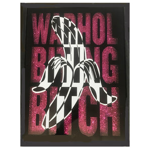 Shuby- Warhol Biting Bitch - Black and white Banana