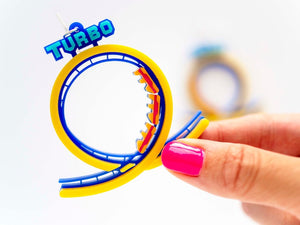 Turbo Earrings Designosaur