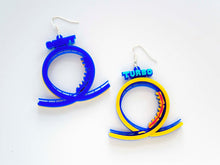 Load image into Gallery viewer, Turbo Earrings Designosaur