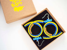Load image into Gallery viewer, Turbo Earrings Designosaur