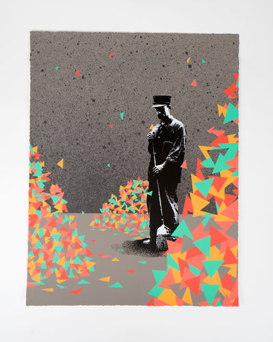 Lee Eelus - When the Music’s Over - Print unframed