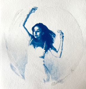 Rosie Emerson -Submerge I - Framed cyanotype on paper Ed. of 10