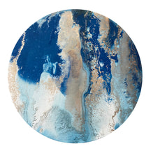 Load image into Gallery viewer, Rosie Emerson x Beth Nicholas - Poseidon - Circular Cyanotype