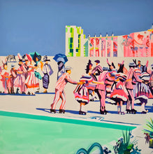 Load image into Gallery viewer, Ruth Mulvie - Aquacade Skate - Original Painting
