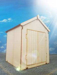 Build a beach hut 1:16 model kit