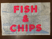 Load image into Gallery viewer, Dave Buonaguidi - Fish &amp; Chips - Screenprint No 9 - 23