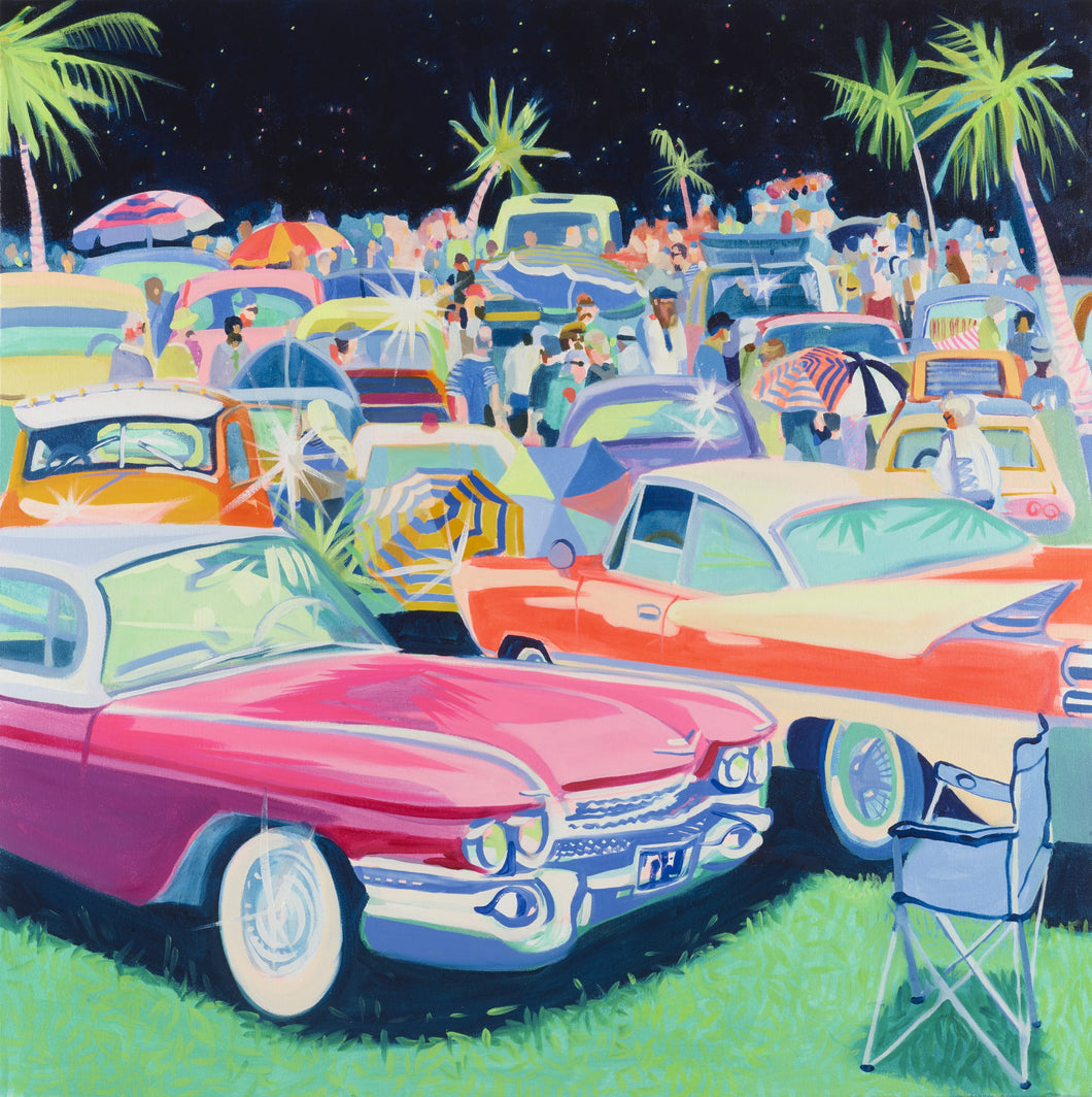Ruth Mulvie - Lost at the Drive in - Giclee Print - unframed